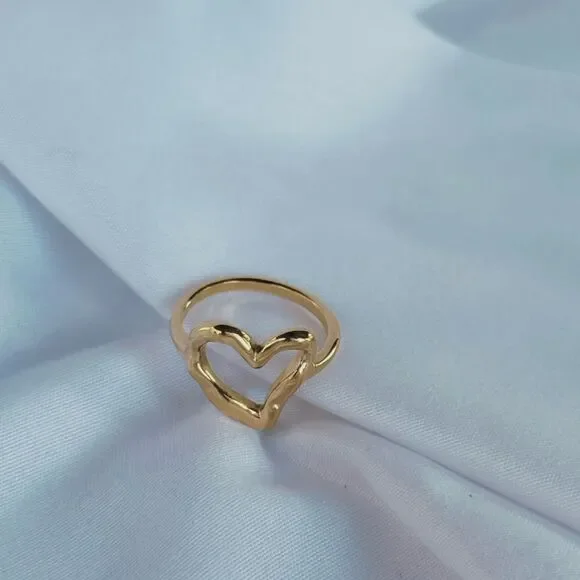 bohemian heart ring C34 - Picture 3 of 7